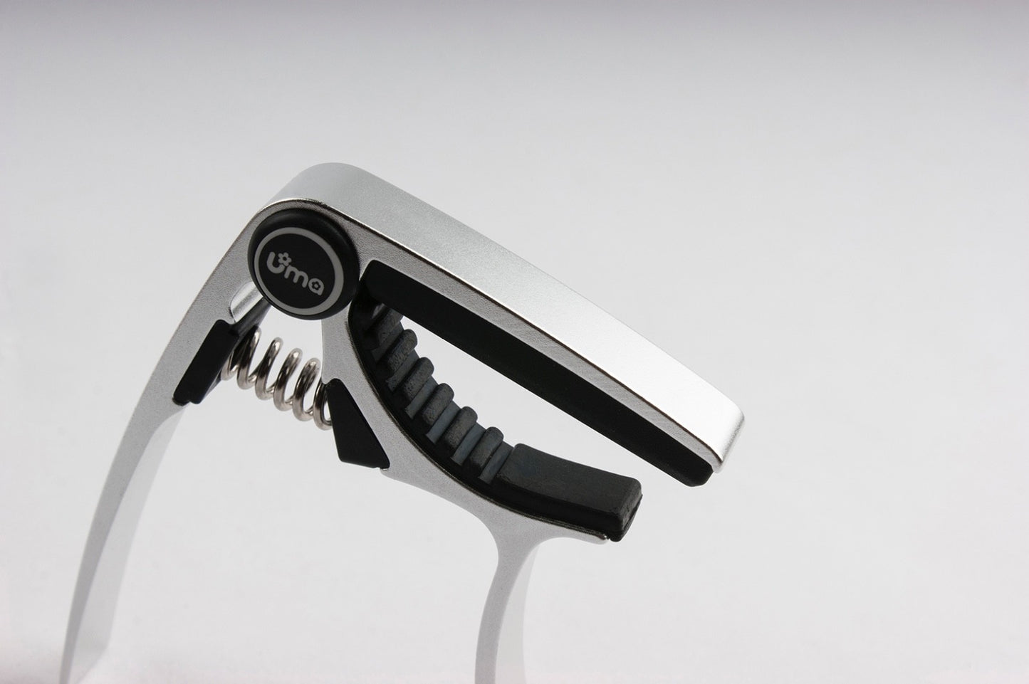 Uma UC-3 Ukulele Capo - Silver/Black/Red - for Ukulele Only