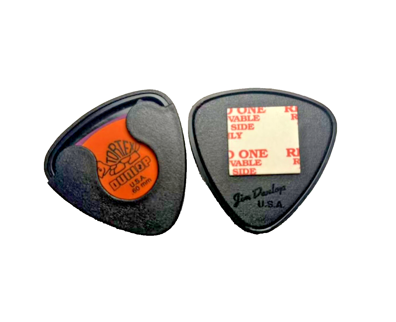 Jim Dunlop Guitar Pick Holder - 2 Holders/Bag - with 6 Free Dunlop Picks !!!