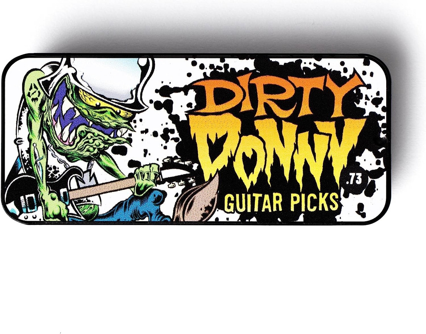 DUNLOP BL111T.73 Dirty Donny Series-1 Guitar Pick Tin, 0.73mm, 6 Picks/Tin