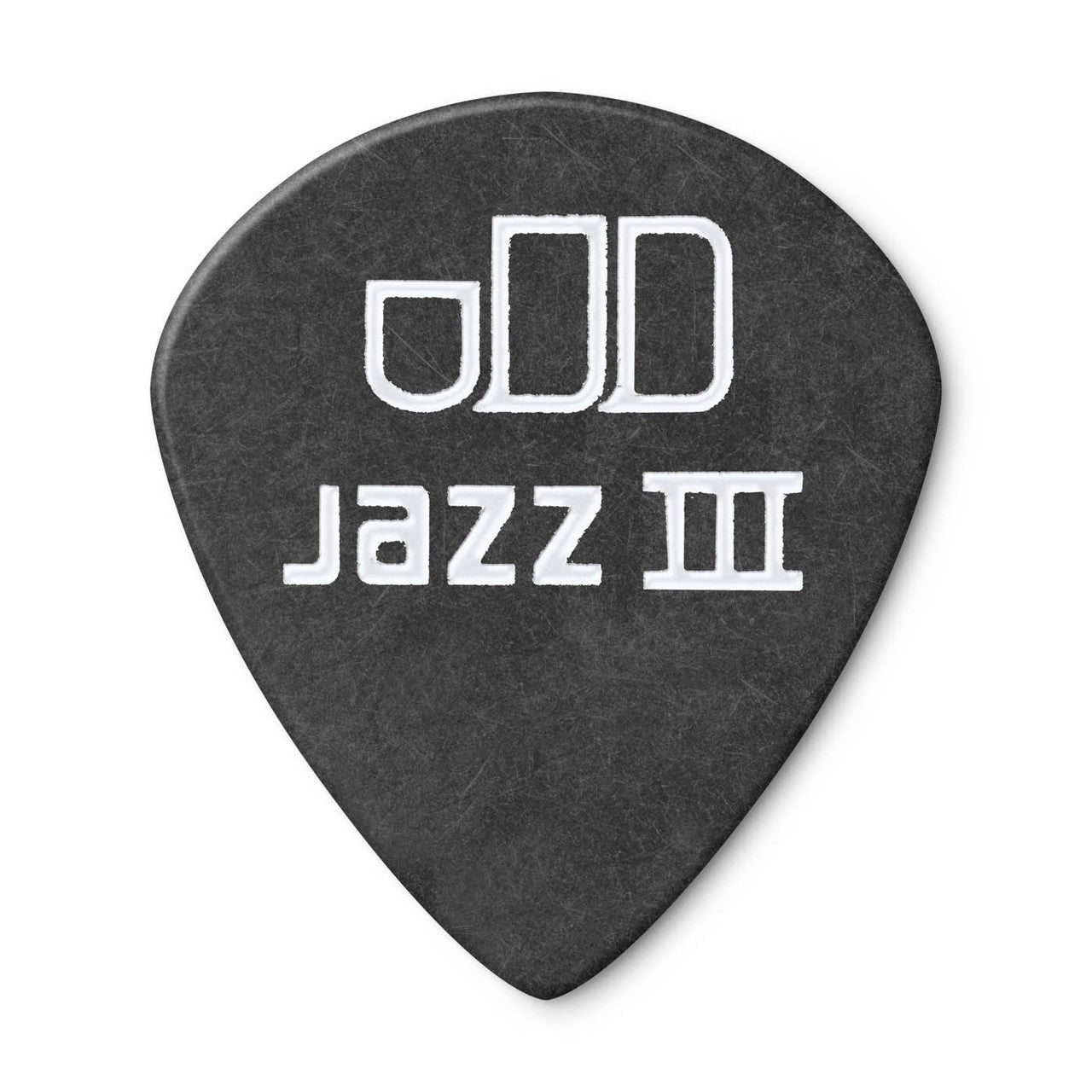 15-PACK Dunlop Tortex Pitch Black Jazz III Guitar Picks【0.60mm】482-060
