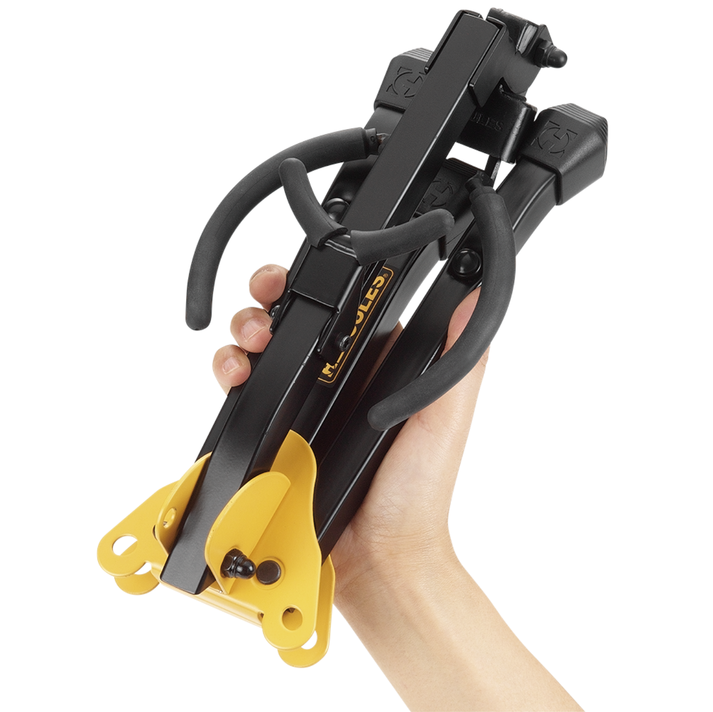 Hercules DS630BB Auto Grip Alto/Tenor Saxophone Folding Stand with Carrying Bag