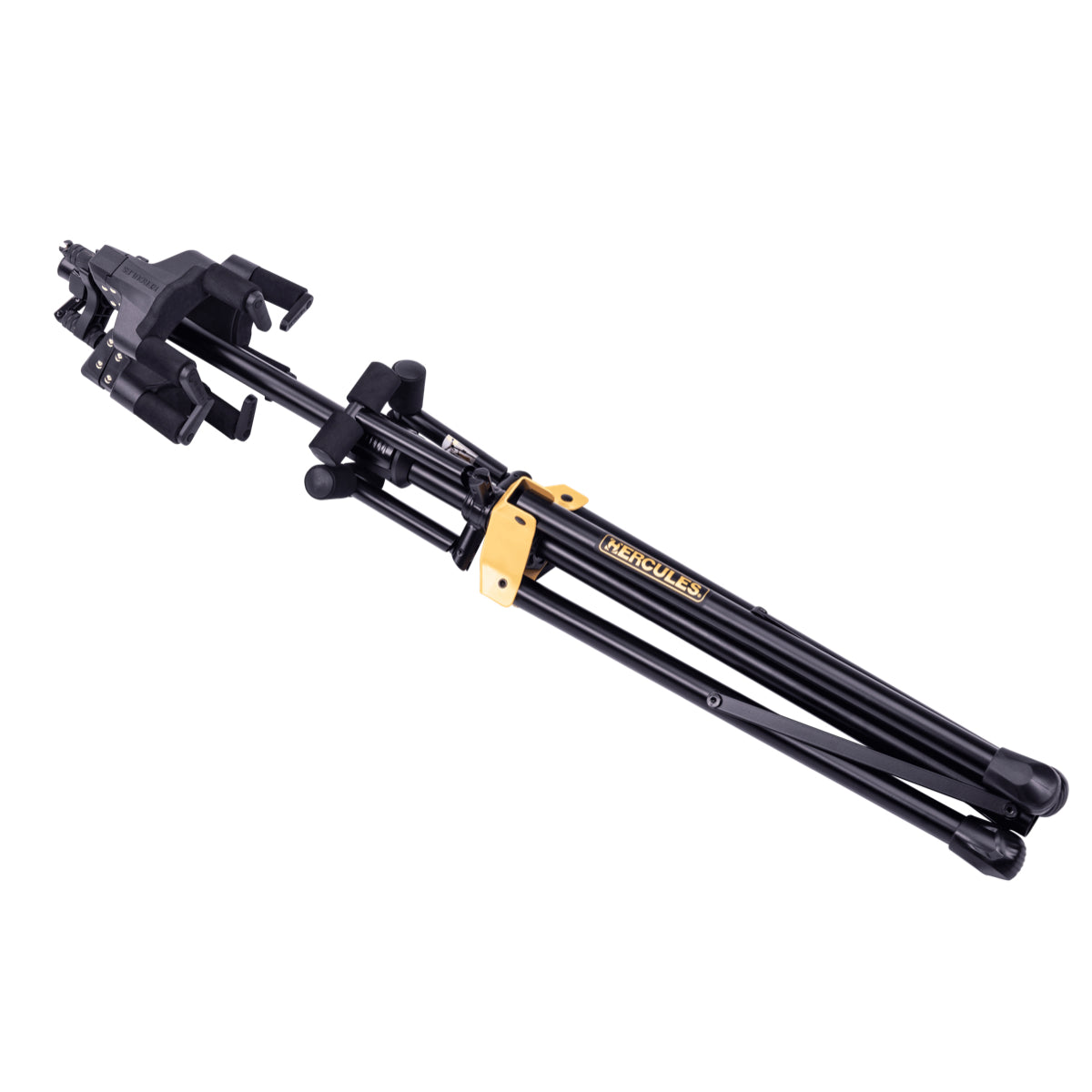 Hercules GS432BPLUS Triple Guitar Stand with Auto Grip, Foldable Backrest