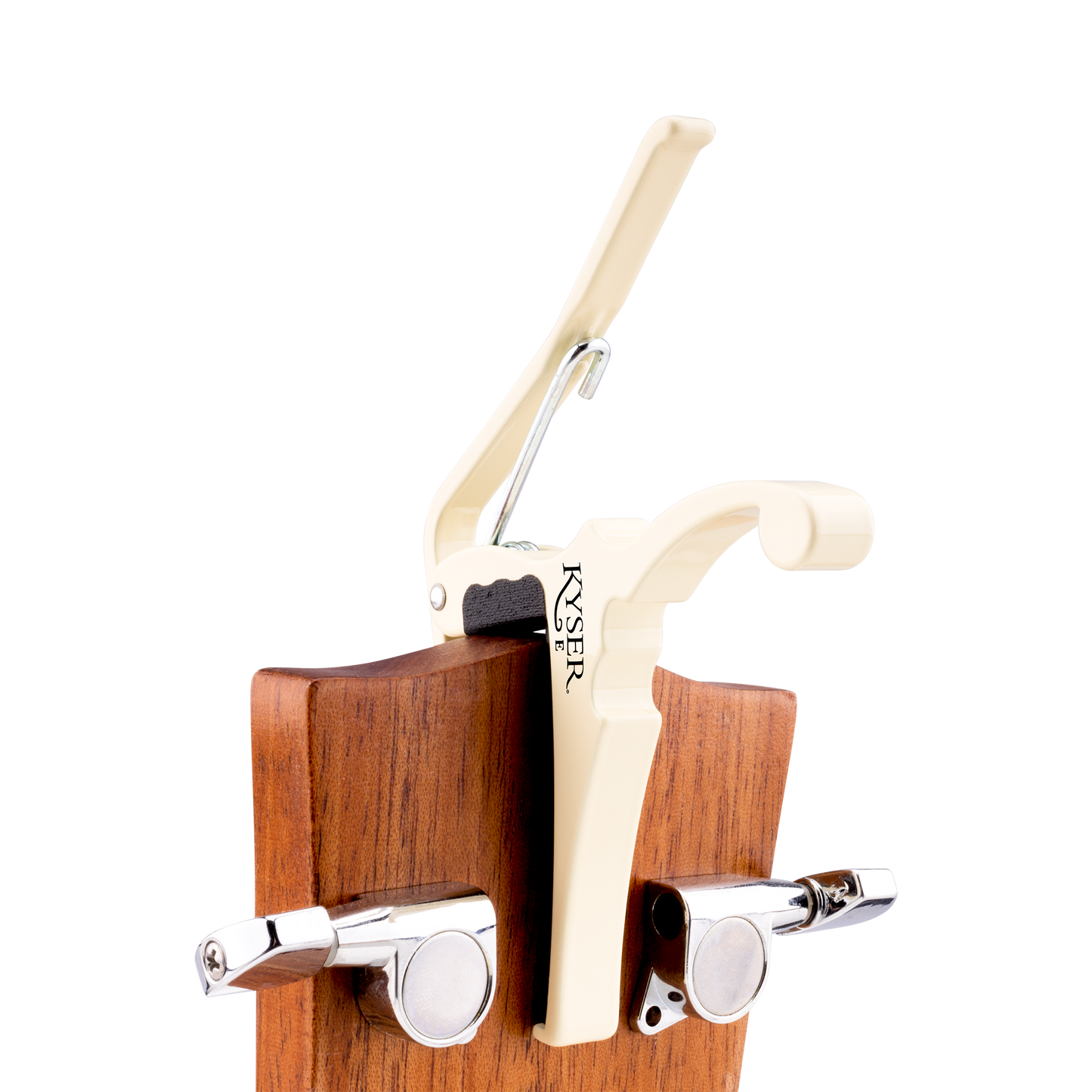 Fender x Kyser Quick Change Electric Guitar Capo - Olympic White