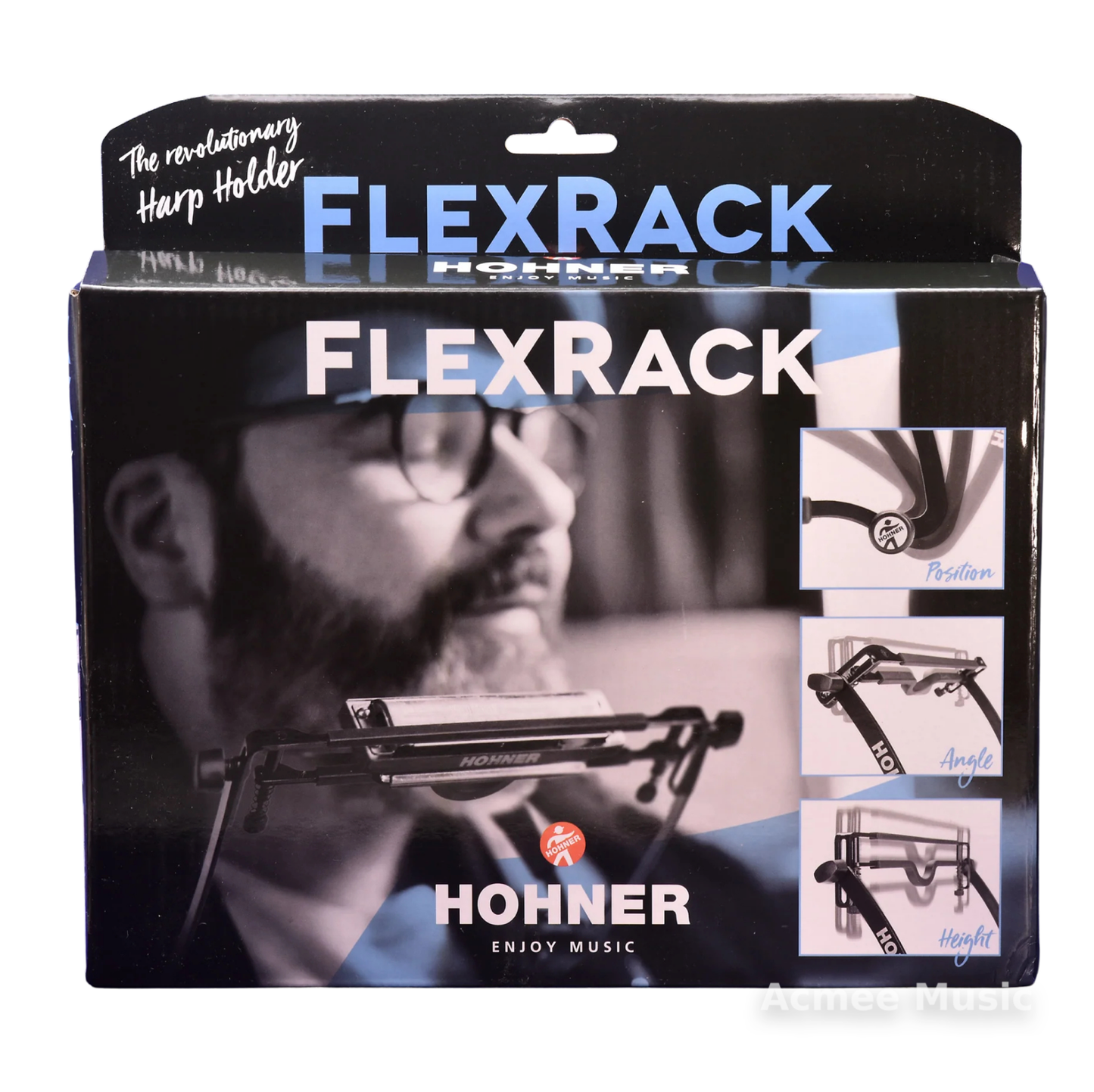 Hohner MZ2010 FlexRack Harmonica Holder - with Neck Brace