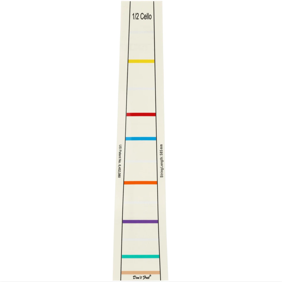 Don't Fret Cello Fingerboard Position Marker Indicator - Size 1/2