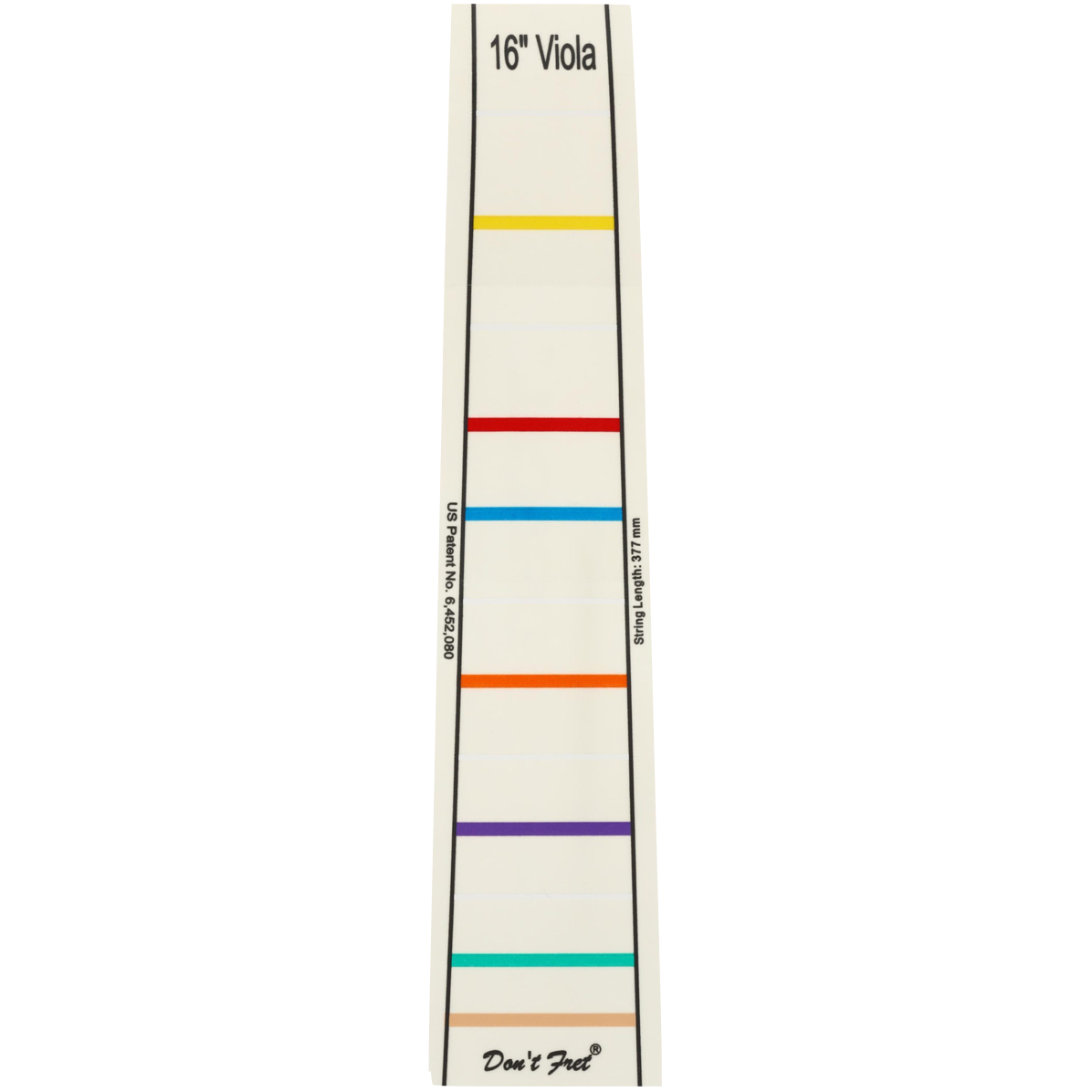 Don't Fret Fingerboard Position Marker Indicator - 16" Viola