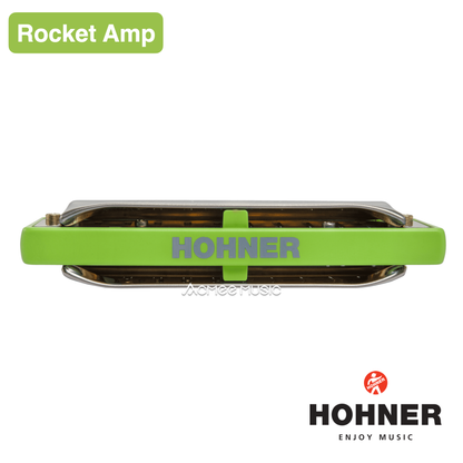 Hohner Rocket Amp ROCKA-G Progressive Diatonic Harmonica with Case - Key of G