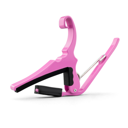 Kyser Quick Change Acoustic 6 String Guitar Capo - Pink Revival