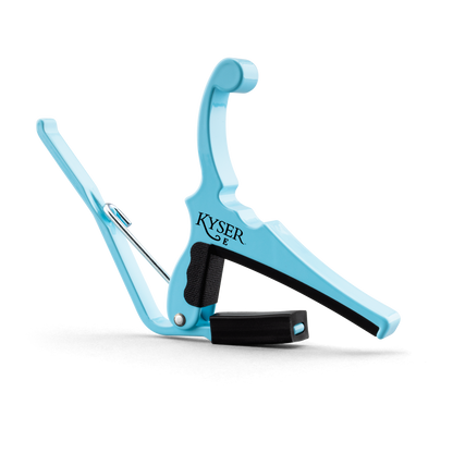 Fender x Kyser Quick Change Electric Guitar Capo - Daphne Blue