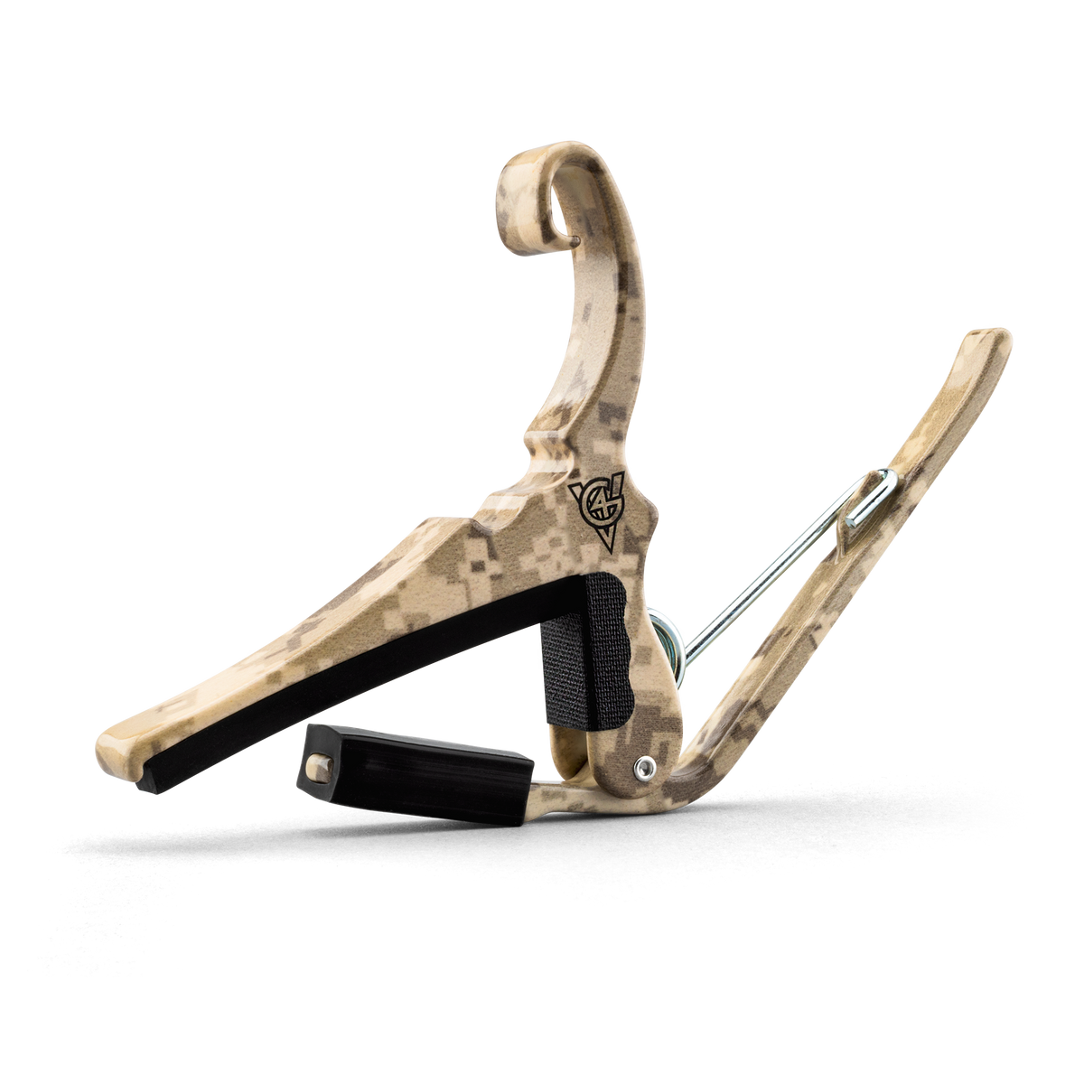 Kyser Guitars 4 Vets Quick Change Acoustic 6 String Guitar Capo - Desert Camo
