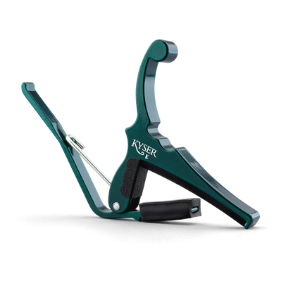 Fender x Kyser Quick Change Electric Guitar Capo- Sherwood Green