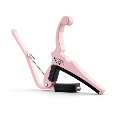 Fender x Kyser Quick Change Electric Guitar Capo - Shell Pink