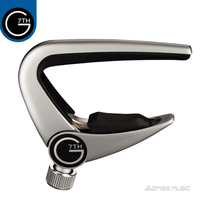 G7th Newport 6-String Guitar Capo Fine-Tune Quick Release - Silver