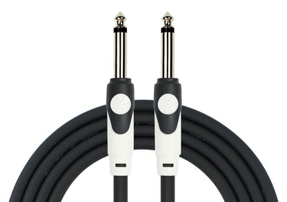 Kirlin 10FT LGI-201 Guitar Instrument Cable - 20AWG, Straight 1/4" Mono Plug