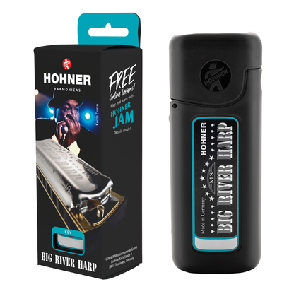 Hohner Big River Harp BGRVR 10-Hole Diatonic Harmonica