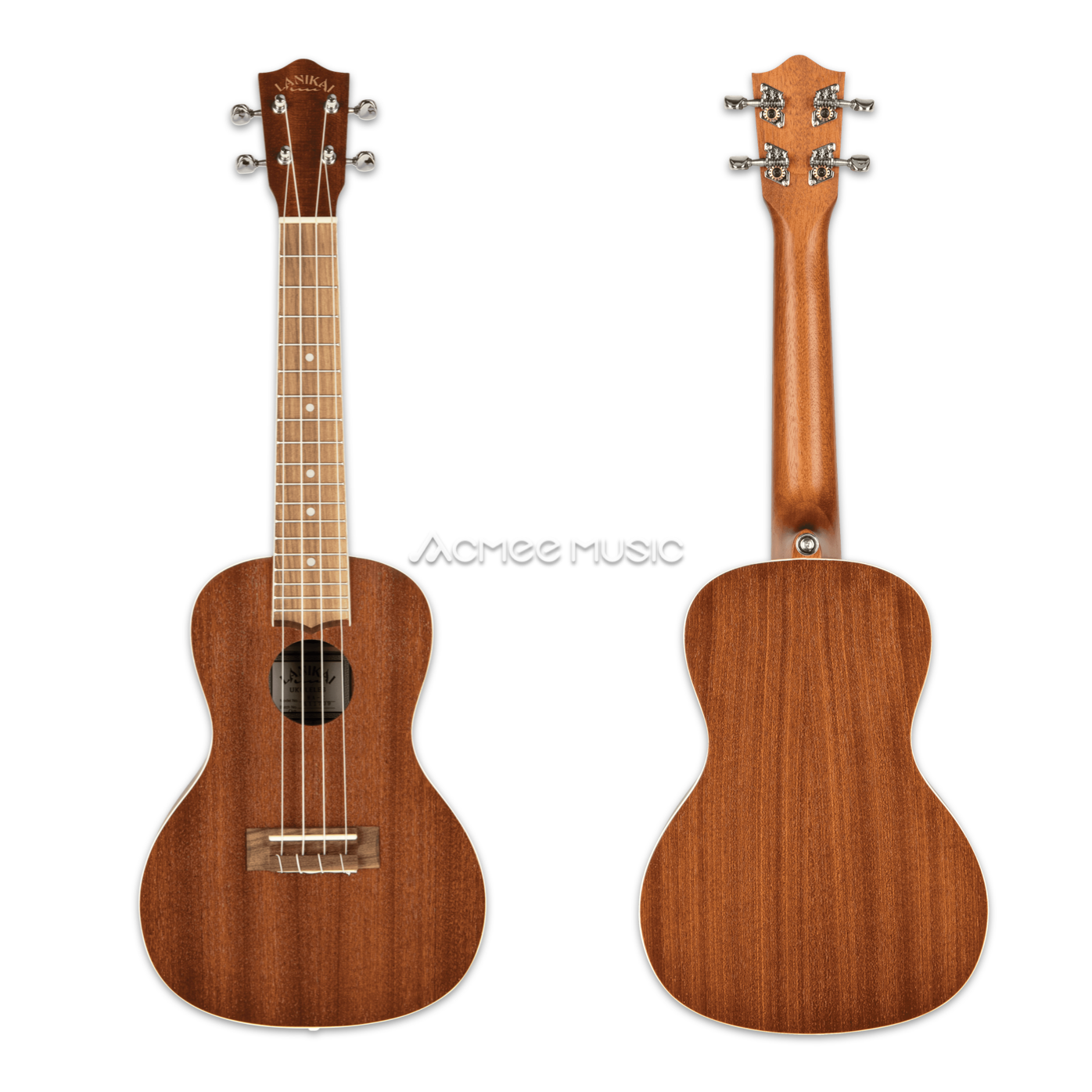 Lanikai MA-C Mahogany Concert 23" Ukulele with Padded Gig Bag