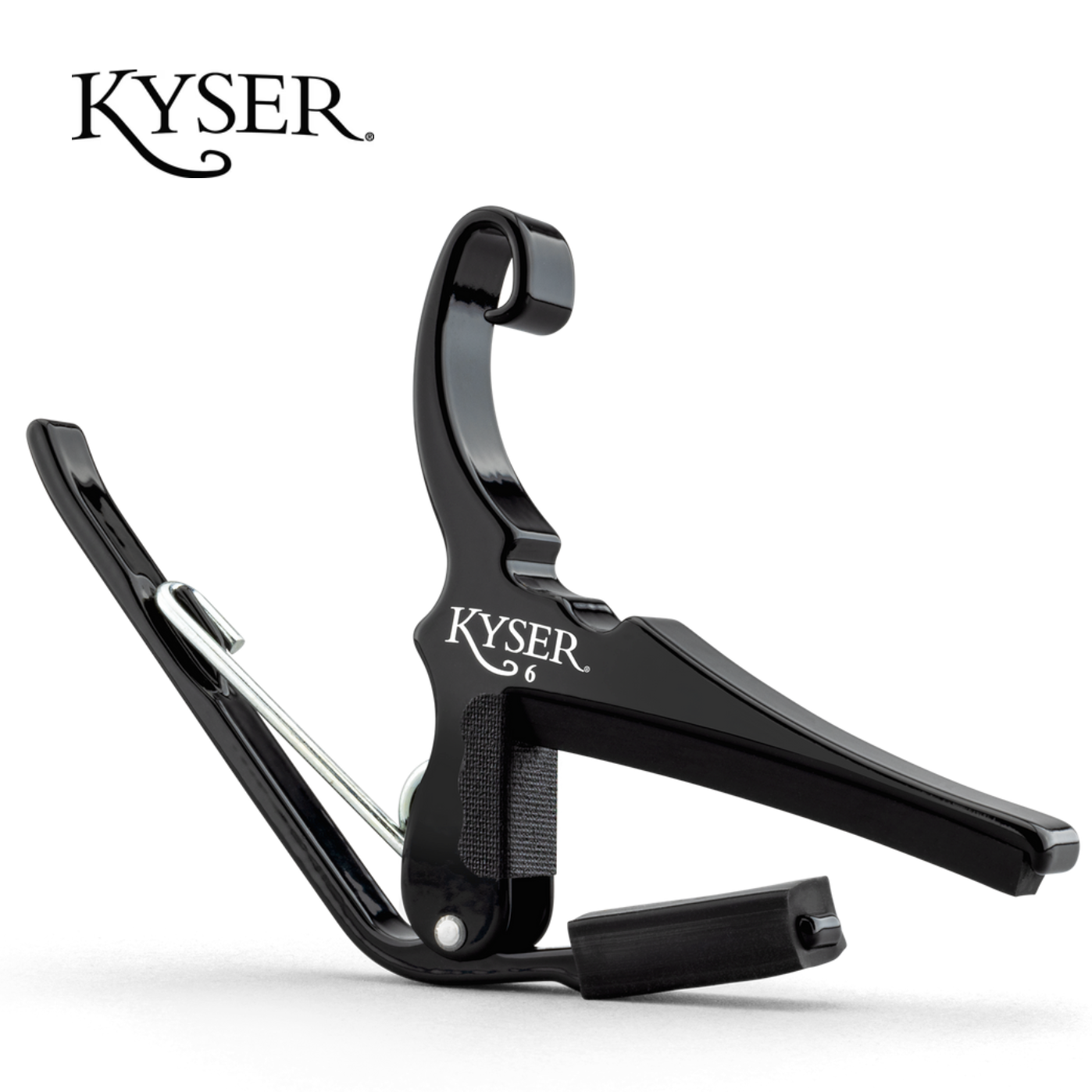 Kyser Quick Change Acoustic 6 String Guitar Capo - Black