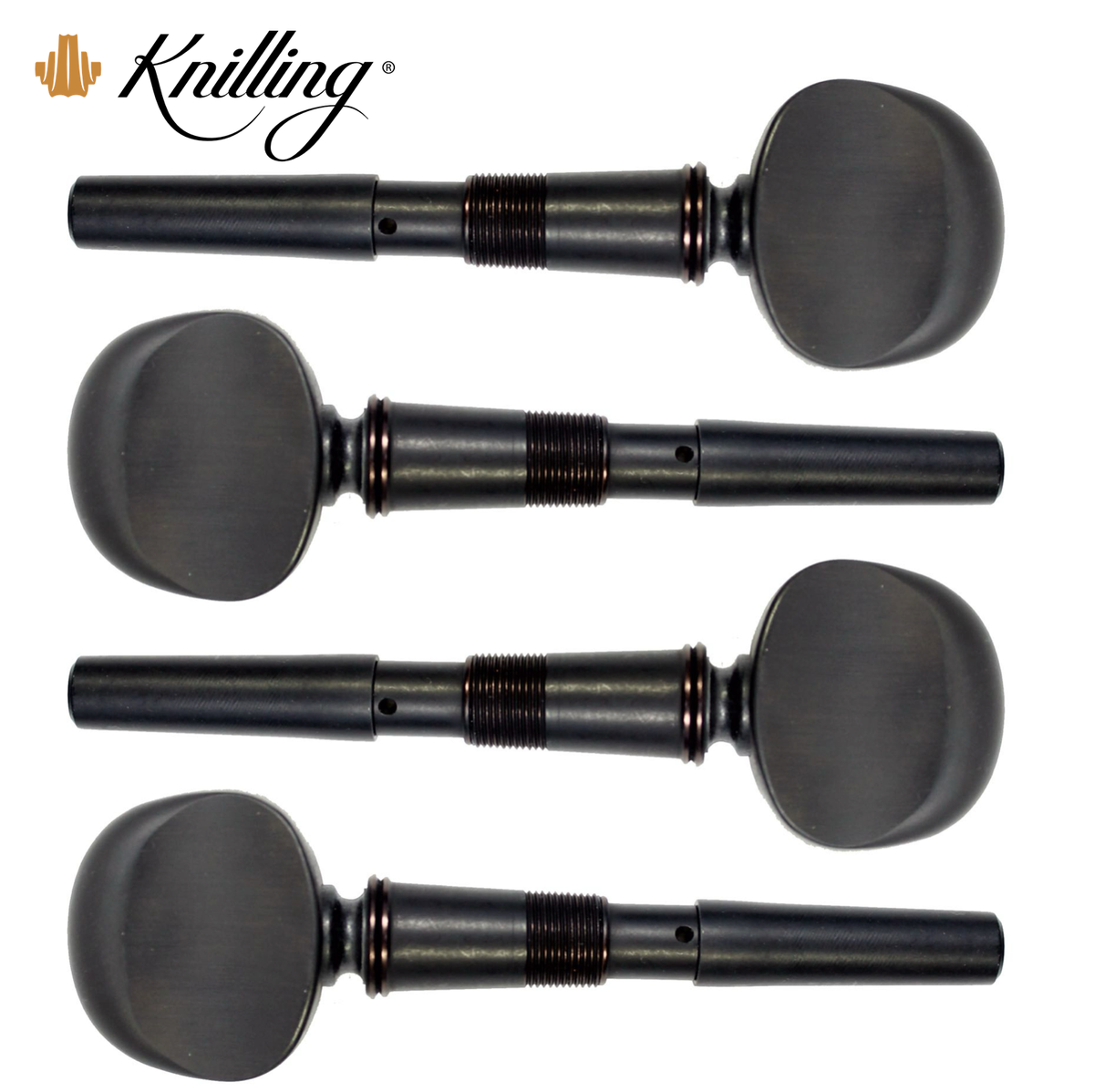 Knilling Planetary Perfection Pegs, 4/4, 3/4-1/2 Cello Set, 12mm