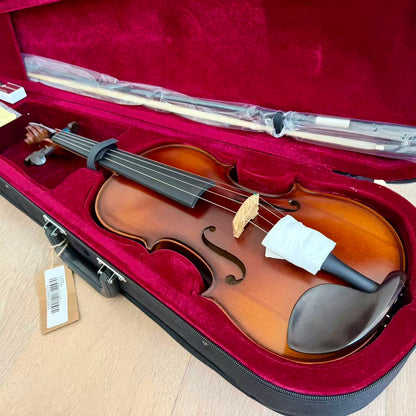 Oldenburg Student Violin Outfit Factory Adjusted Includes Case, Wood Bow & Rosin