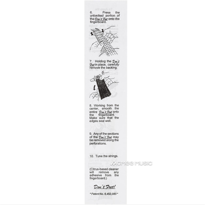 Don't Fret Fingerboard Position Marker Indicator - 15" Viola
