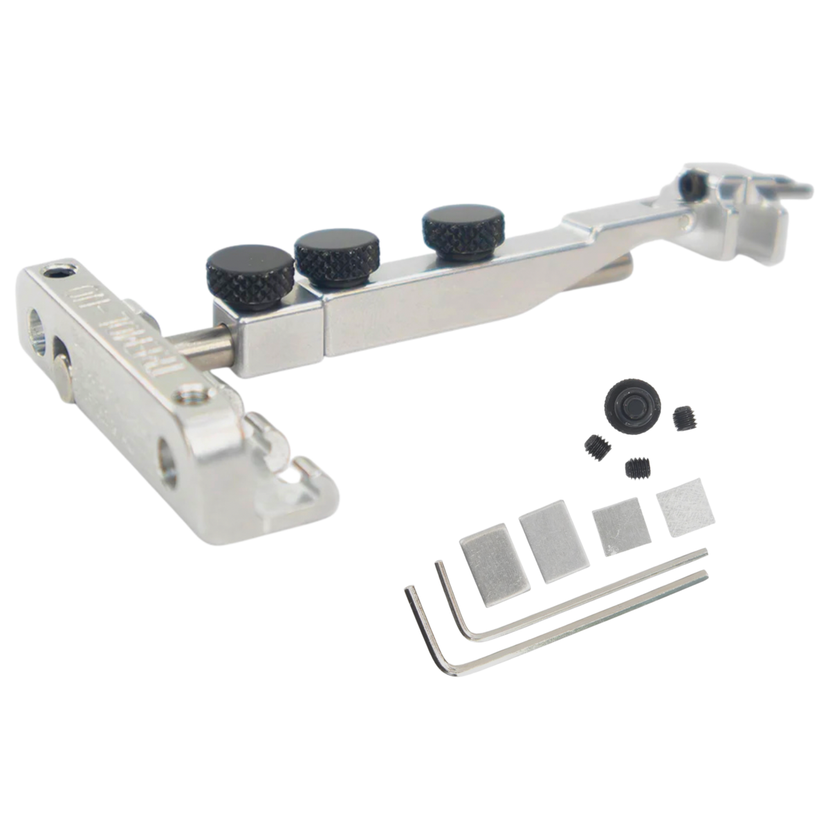 Allparts Tremol-No Guitar Tremolo Locking Device - Large Clamp with Hardware - Chrome