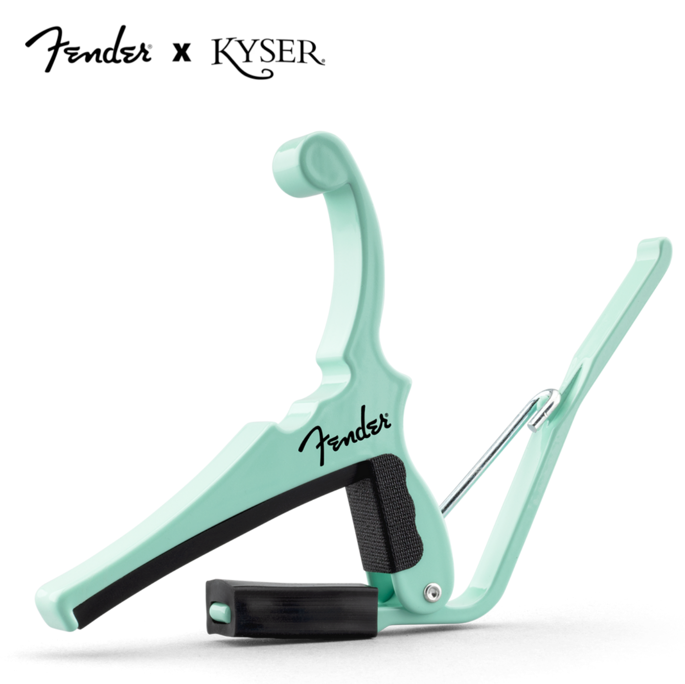 Fender x Kyser Quick Change Electric Guitar Capo - Surf Green