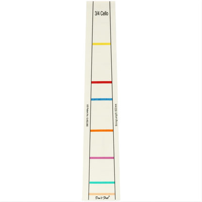 Don't Fret Cello Fingerboard Position Marker Indicator - Size 3/4