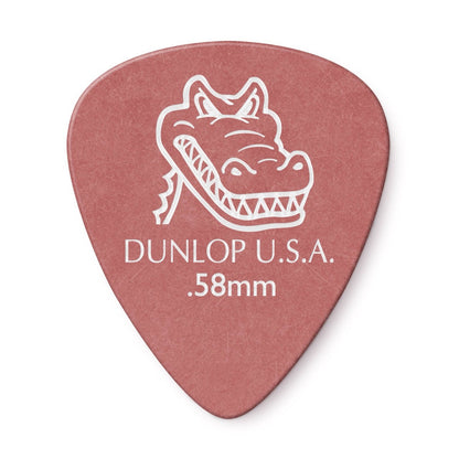 15-PACK Dunlop GATOR GRIP Guitar Picks【0.58mm】417-058