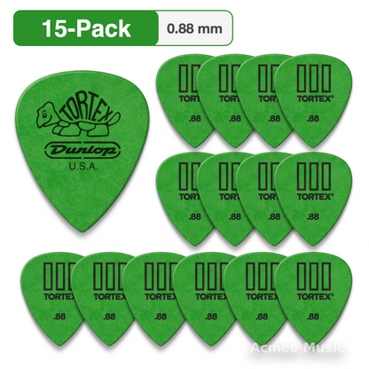 15-PACK Dunlop Tortex T  III Guitar Picks【0.88mm】462-088
