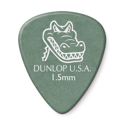 15-PACK Dunlop GATOR GRIP Guitar Picks【1.5mm】417-150