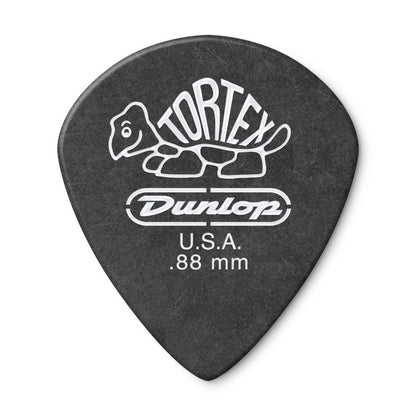 15-PACK Dunlop Tortex Pitch Black Jazz III Guitar Picks【0.88mm】482-088