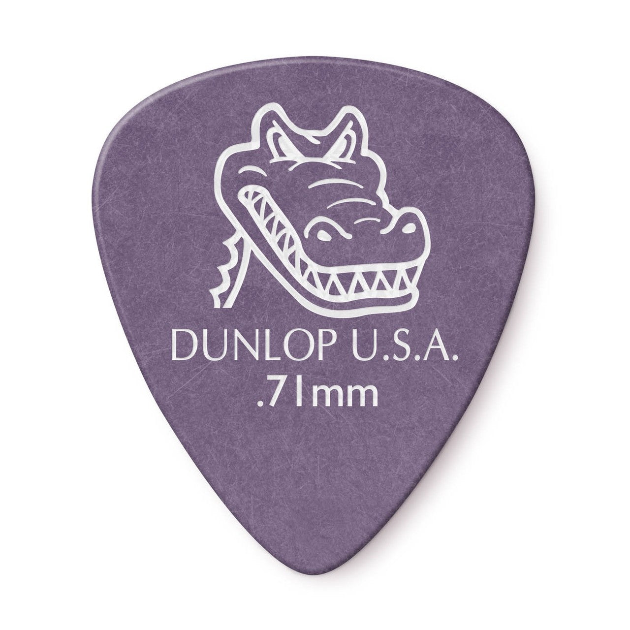 15-PACK Dunlop GATOR GRIP Guitar Picks【0.71mm】417-071