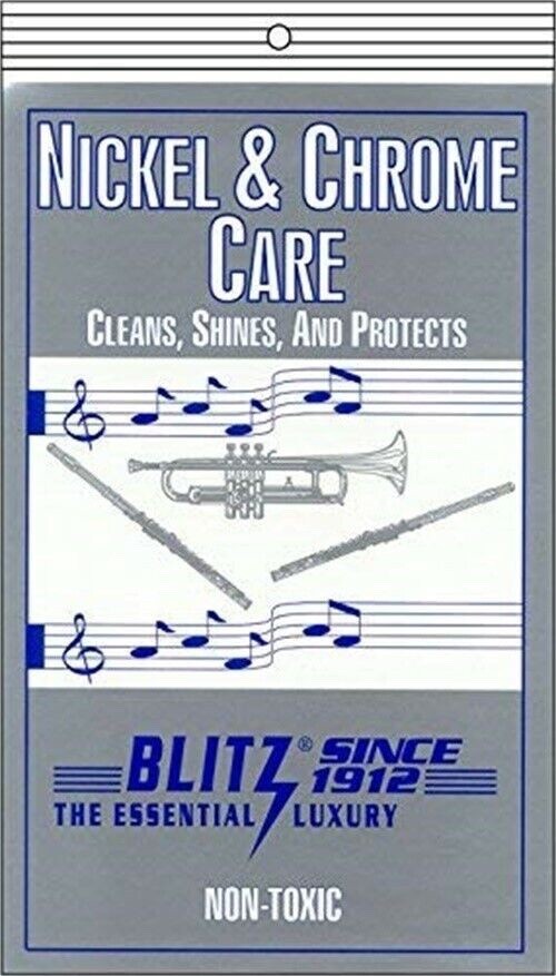 Blitz Nickel & Chrome Care, Cleans, Shines and Protects