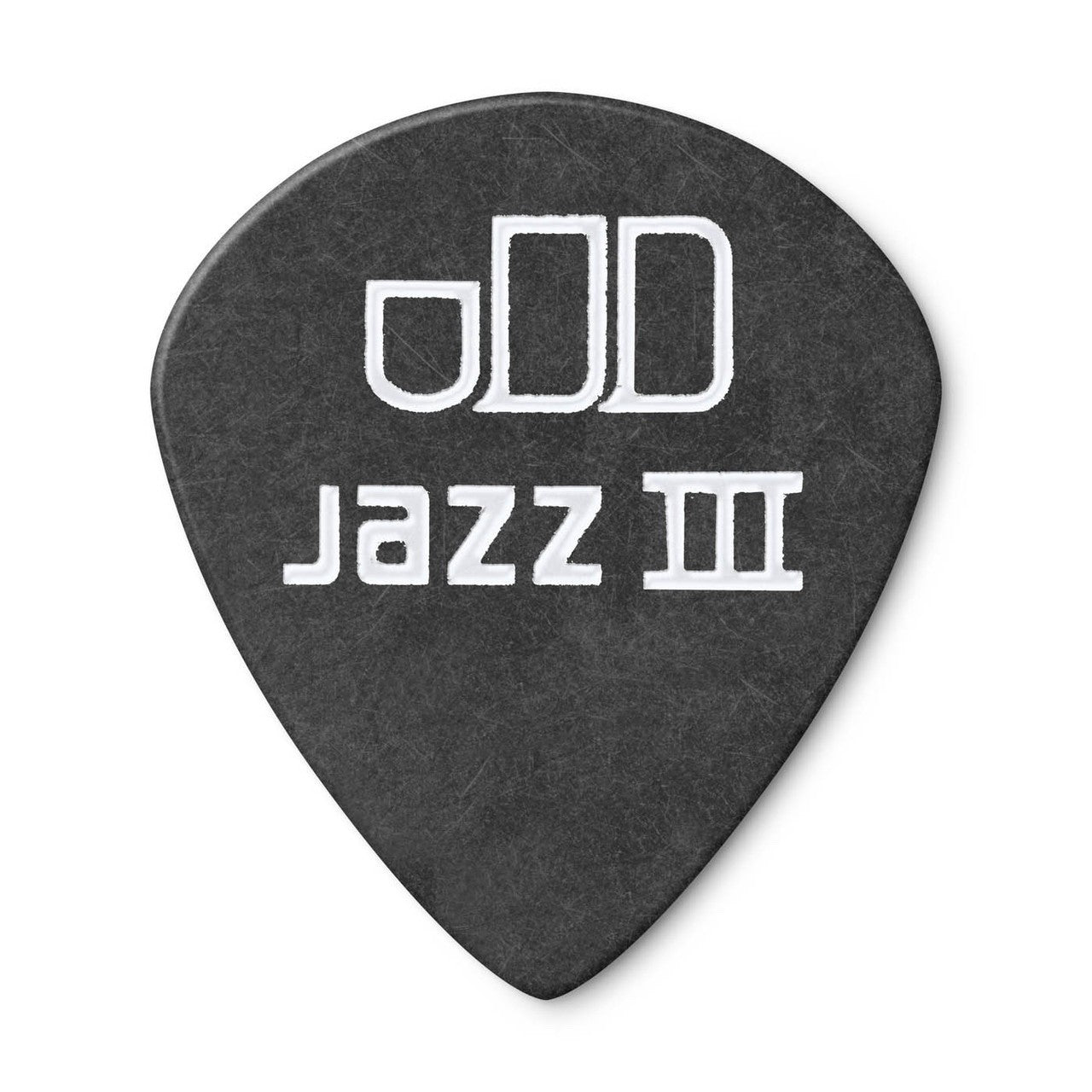 15-PACK Dunlop Tortex Pitch Black Jazz III Guitar Picks【0.50mm】482-050