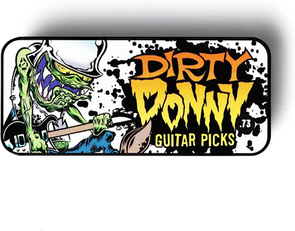 DUNLOP BL111T.73 Dirty Donny Series-1 Guitar Pick Tin, 0.73mm, 6 Picks/Tin
