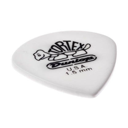 15-PACK Dunlop Tortex White Jazz III Guitar Picks【1.50mm】478-150
