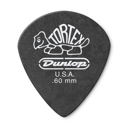 15-PACK Dunlop Tortex Pitch Black Jazz III Guitar Picks【0.60mm】482-060