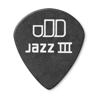 15-PACK Dunlop Tortex Pitch Black Jazz III Guitar Picks【0.73mm】482-073