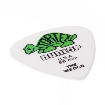 15-PACK Dunlop Tortex Wedge Guitar Picks Standard【0.88mm】424-088