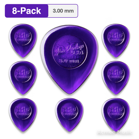 8-PACK DunlopBIG STUBBY Guitar Picks【3.00mm】475-300