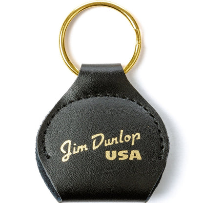Jim Dunlop Pickers Pouch Pickholder Keychain, Made from genuine leather