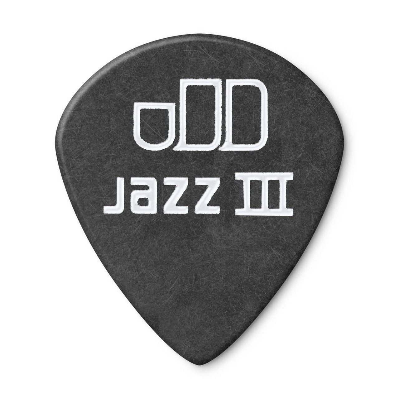 15-PACK Dunlop Tortex Pitch Black Jazz III Guitar Picks【1.0mm】482-100