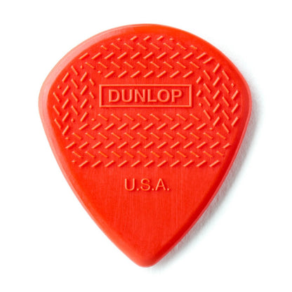 24-PACK Dunlop 471R3N Nylon Max Grip Jazz III Red Guitar Picks, 1.38mm