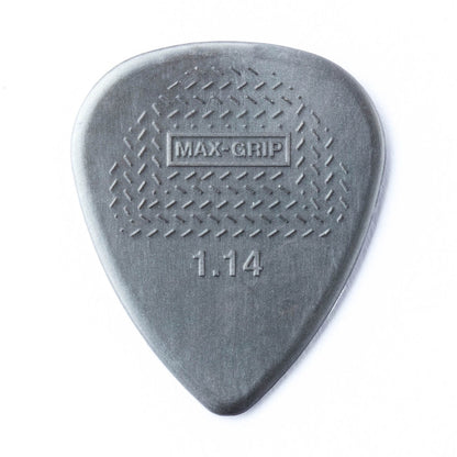 12-PACK Dunlop MAX-GRIP NYLON STANDARD Guitar Picks【1.14mm】449-114, Free Picks