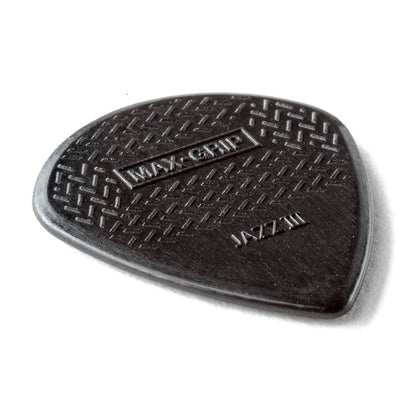 24-PACK Dunlop 471R3S Nylon Max Grip Jazz III STIFFO Black Guitar Picks