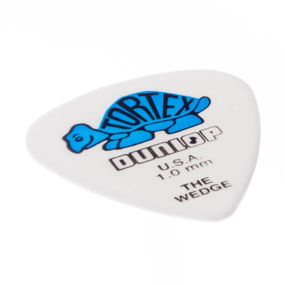 15-PACK Dunlop Tortex Wedge Guitar Picks Standard【1.0mm】424-100