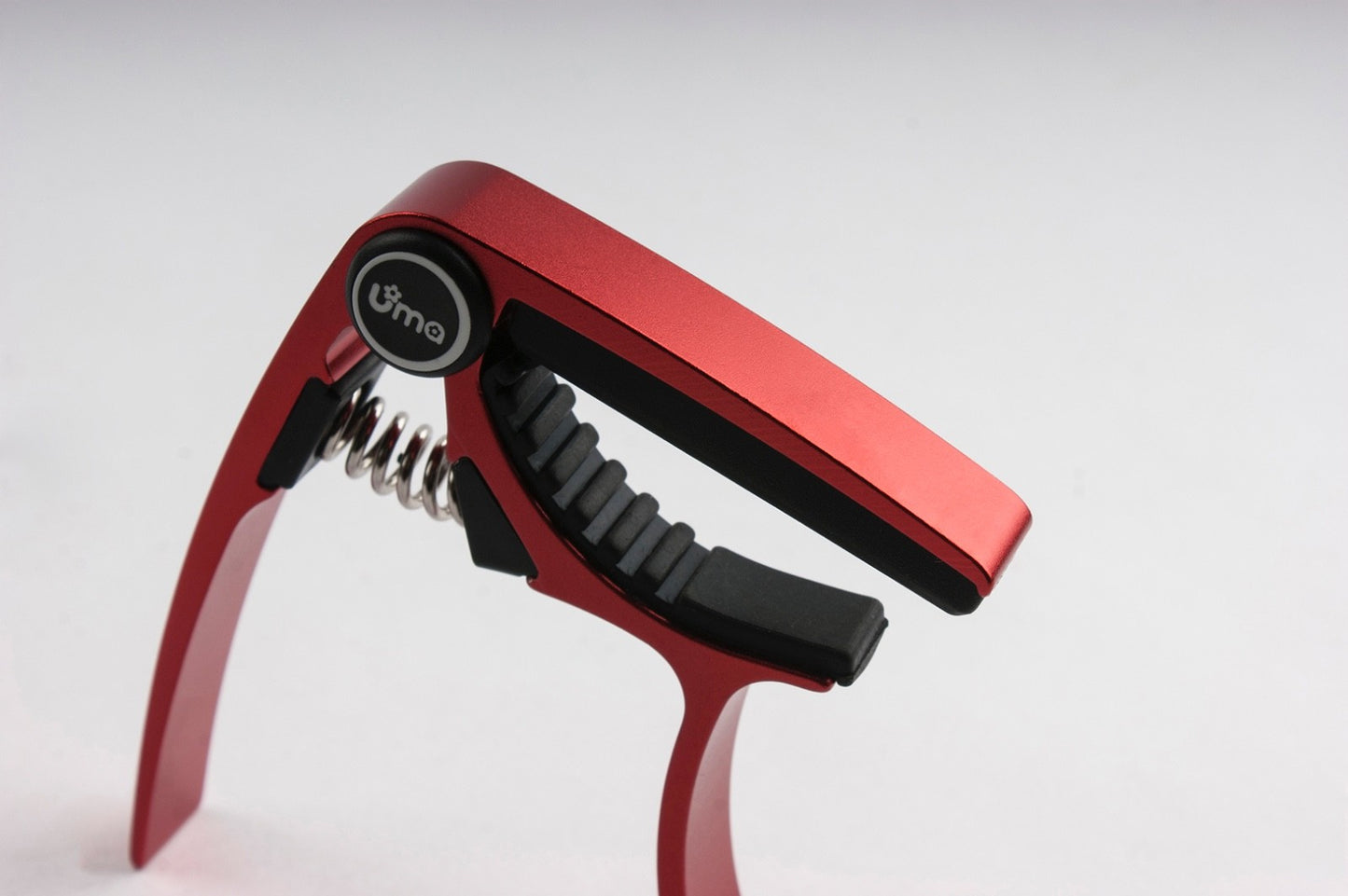 Uma UC-3 Ukulele Capo - Silver/Black/Red - for Ukulele Only
