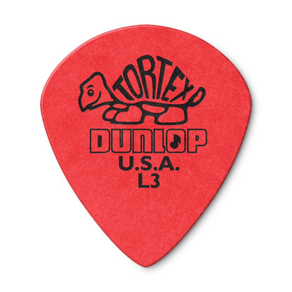 8-PACK Dunlop Tortex Jazz III L3 Sharp Tip Guitar Picks【Light】472-L3