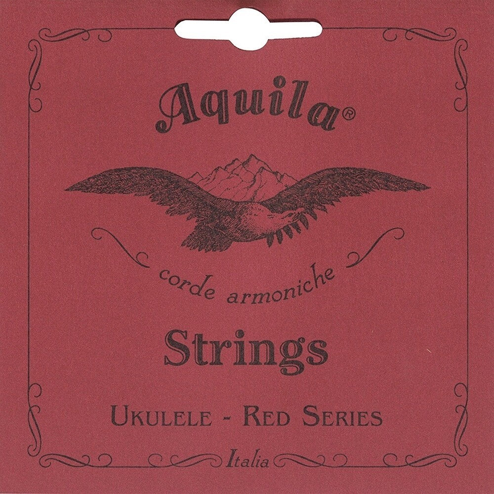 Aquila Red Series 83U Soprano Ukulele Strings (GCEA Tuning) Red