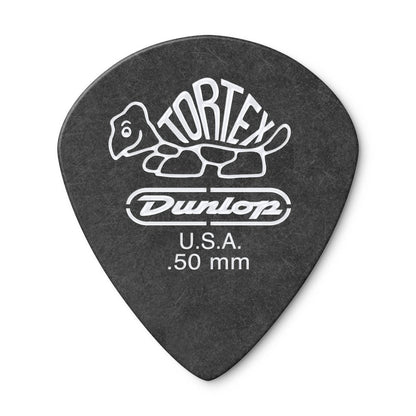 15-PACK Dunlop Tortex Pitch Black Jazz III Guitar Picks【0.50mm】482-050